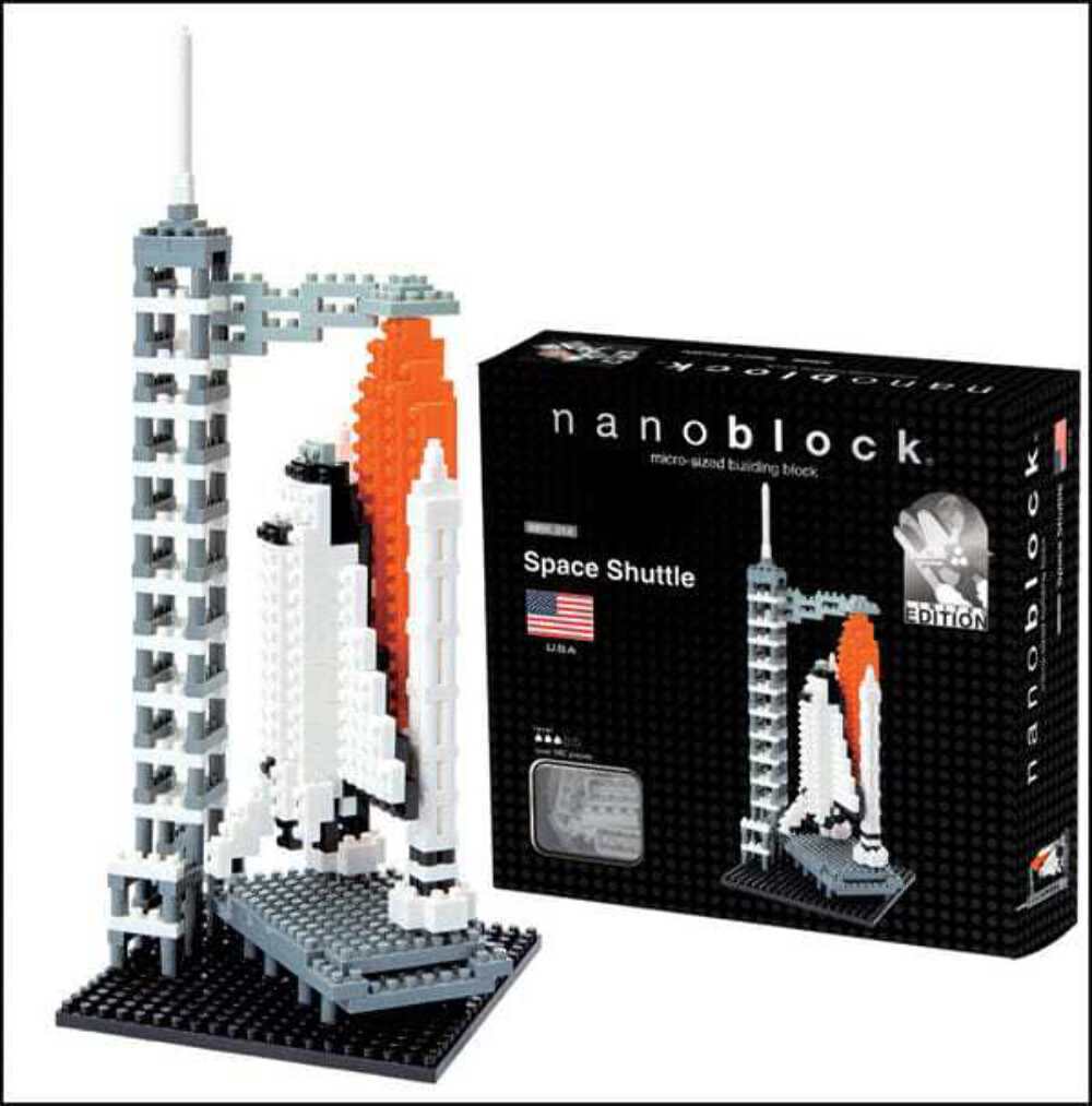 Nanoblock Space Shuttle (540 PCS) | eBay