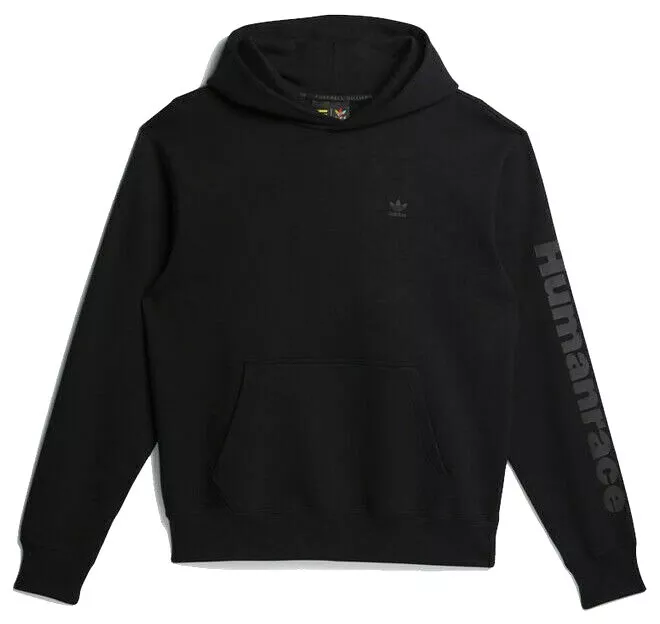 adidas Pharrell Williams Basics Men s Hoodie GT4326 BLACK sz 3XS 2XL