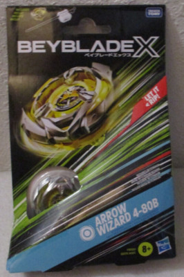 Hasbro Takara Tomy BeybladeX Arrow Wizard  Starter Pack w/Launcher & Ripcord