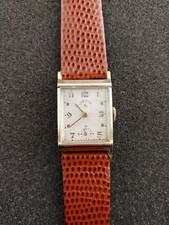 VINTAGE LORD ELGIN WRISTWATCH CALIBER 626 RUNNING AND KEEPING TIME