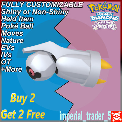 Pokemon Brilliant Diamond & Shining Pearl   Shiny Beldum   6IV Customizable