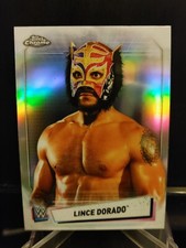 Lince Dorado 2021 Topps Chrome WWE Refractor #27 - RAW