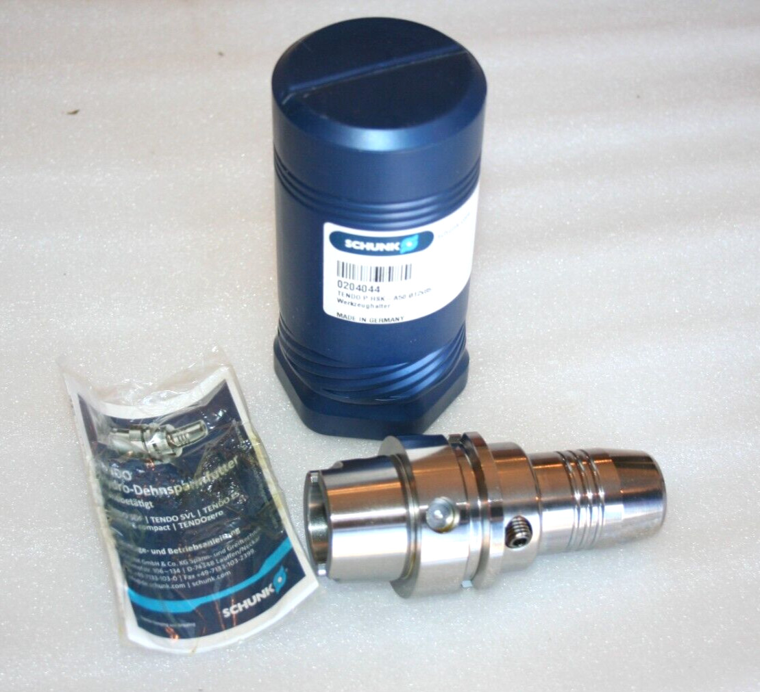 SCHUNK 0204044 TENDO P HSK-A50 ⌀12x85 Hydraulic Expansion Toolholder * NEW *
