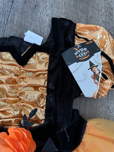 Target Hyde And Eek Witch Costume Size Small S 4 6 New Black Orange - Picture 2 of 3