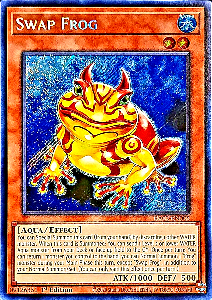 Swap Frog RA03-EN005 (Secret Rare) | eBay