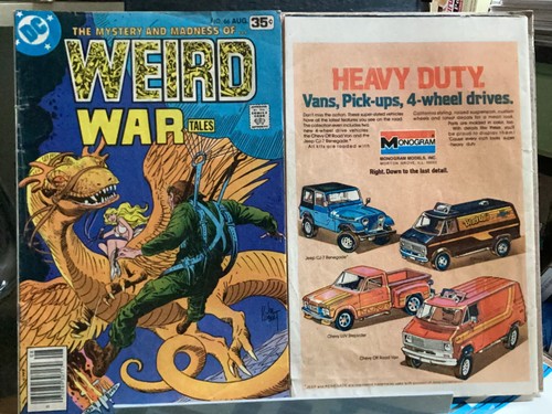 WEIRD WAR TALES #61 66 67 79 DC 1978 CHAYKIN KUBERT COVER ART - Picture 4 of 11