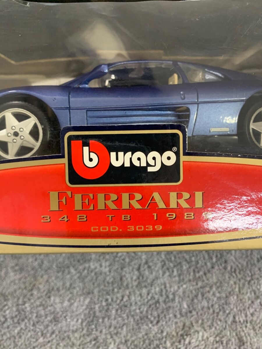 Ferrari 348 TB 1989 code 3039 Die Cast 1:18 Burago special Ferrari 348 TB 1989 code 3039 Die Cast 1:18 Burago special