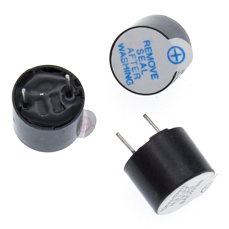 10pcs Active Buzzer Magnetic 5V Long Continous Beep Tone 12*9.5mm For Arduino - Image 4 of 4