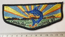 OA Lodge 90 Canalino S2 Mission Council California Boy Scouts Vintage Flap