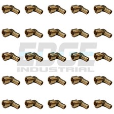  25 Pieces 3/8 HOSE BARB ELBOW X 3/8 MALE NPT Brass Pipe Fitting Gas Fuel Water
