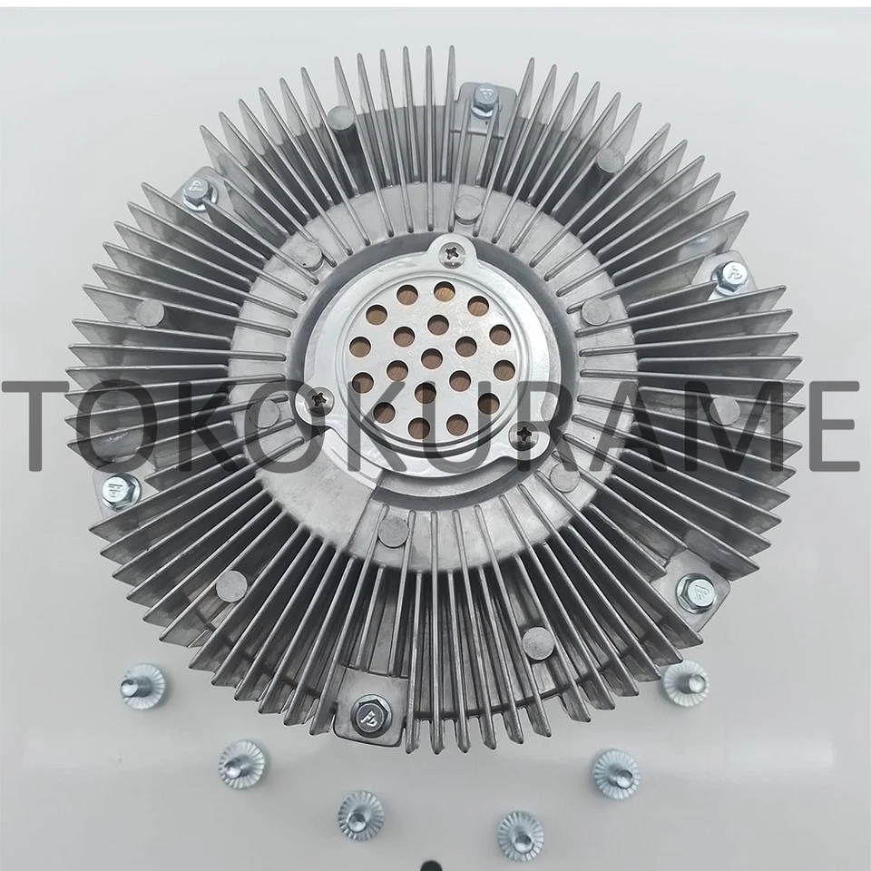 Conjunto de ventilador de embrague para motor Hino 500 FM260JD J08E 16250-EW010 genuino Indonesia Foto 4 de 4