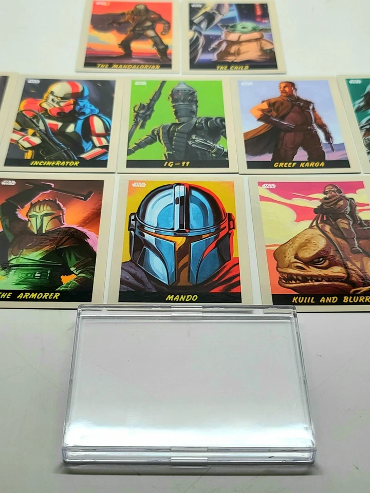 2020 Topps Star Wars The MANDALORIAN eBay EXCLUSIVE LIMITED EDITION 10 Card SET - Image 4 of 4