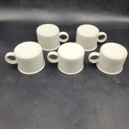 Lot of 5 Stonehenge Midwinter England White Coffee Mugs Tea Cups - Picture 6 of 8