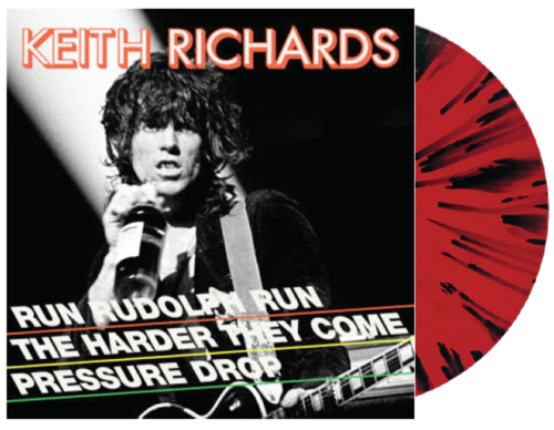 KEITH RICHARDS - Run Rudolph Run (2021) LP colour vinyl