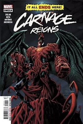 CARNAGE REIGNS OMEGA 1 CVR A 1ST PRINT NM