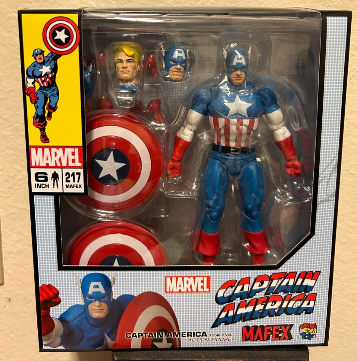 Marvel MAFEX No.217 Captain America (Comic Ver.) | eBay Marvel MAFEX No.217 Captain America (Comic Ver.) | eBay