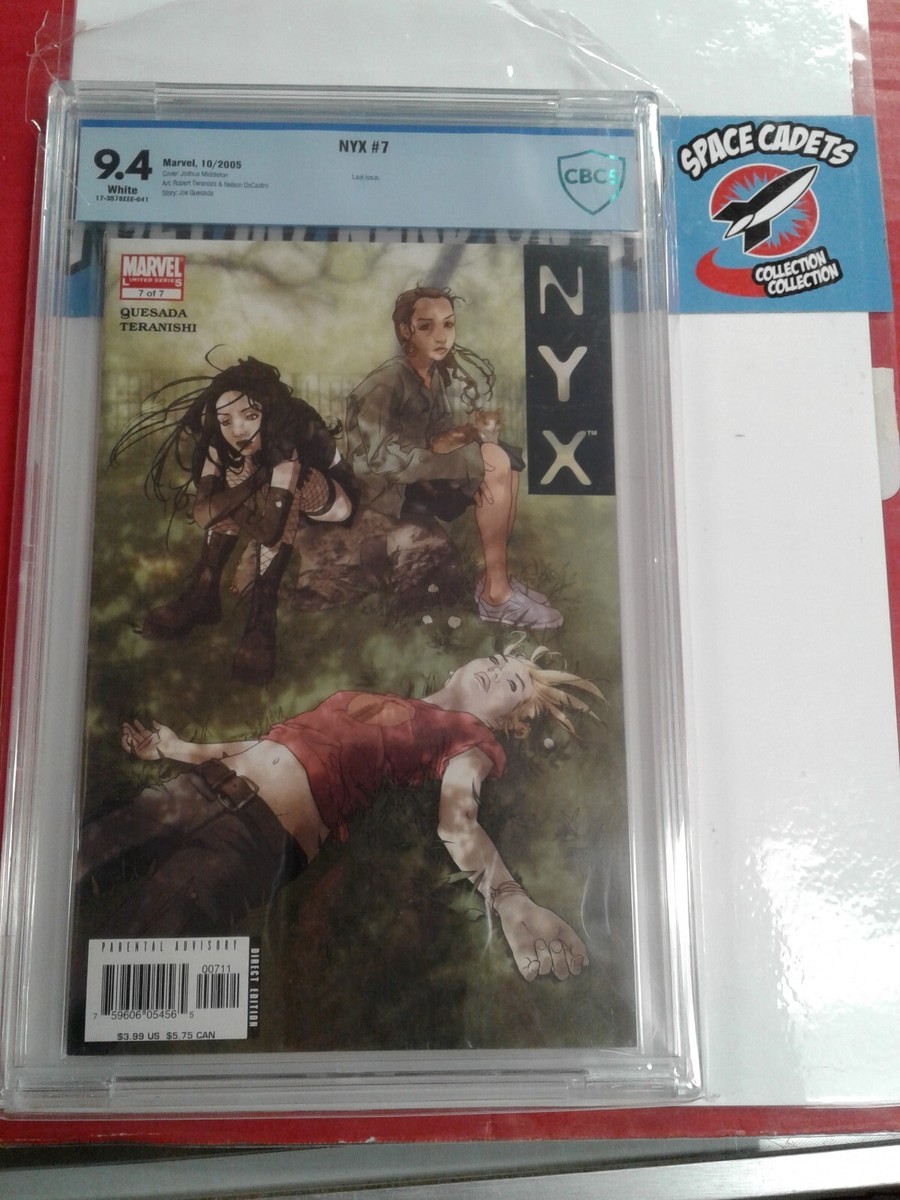CBCS Graded NYX #7 Marvel 10/2005 Last Issue Joe Quesada