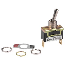 SPST On/Off Toggle Switch 2 Spade 20A 125VAC 2 Position