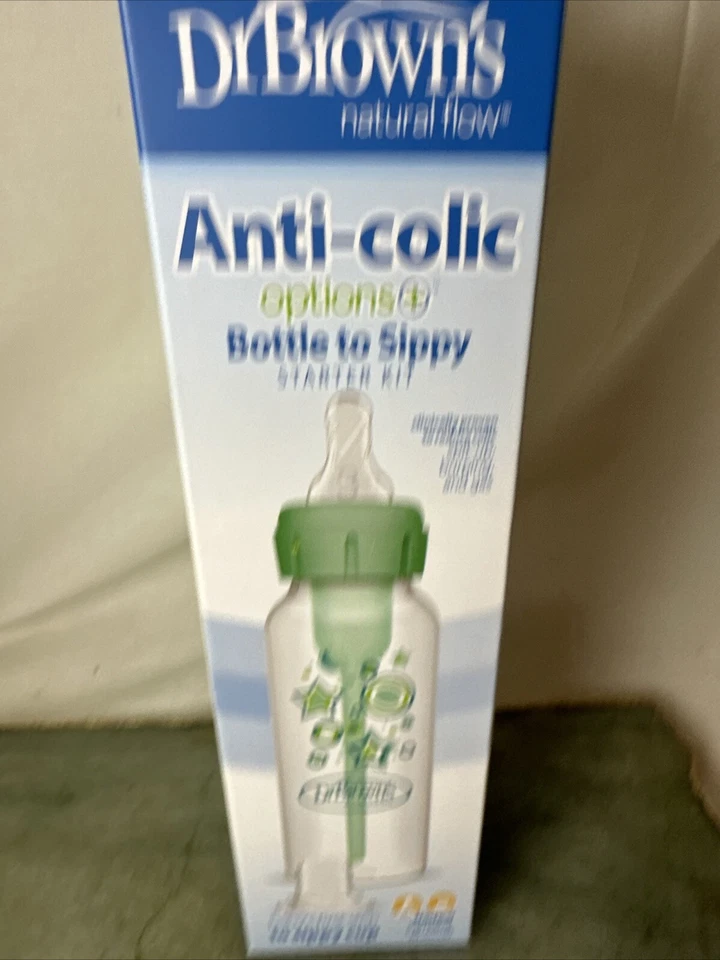 Botella para sorber anticólicos 250 ml apta para viajes con boquilla de silicona Dr. Brown Foto 2 de 4