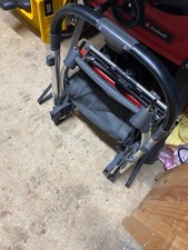 Oyster pram / buggy  black rain cover included been in good condition