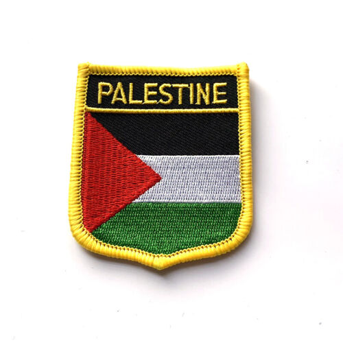 200+ Länderfahnen Aufnäher Bügelbild Aufnähen BESTICKT PATCH Armabzeichen Palästina - Bild 142 von 206