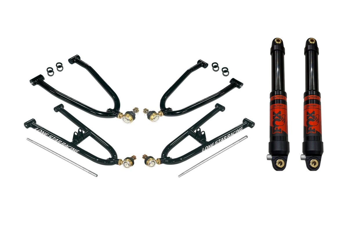 Lonestar Sport +2 A-arms Fox Evol 3 Float Suspension Kit Honda