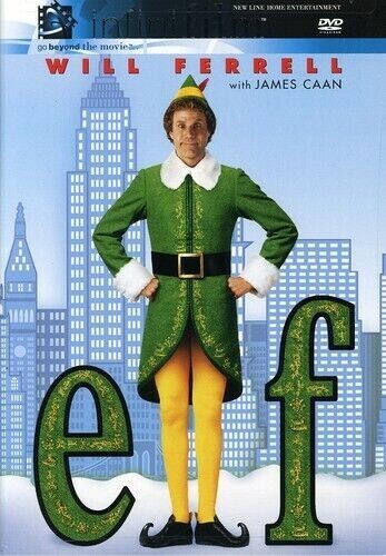 Elf - DVD - Will Ferrell (2 Disc Set) - DISC ONLY