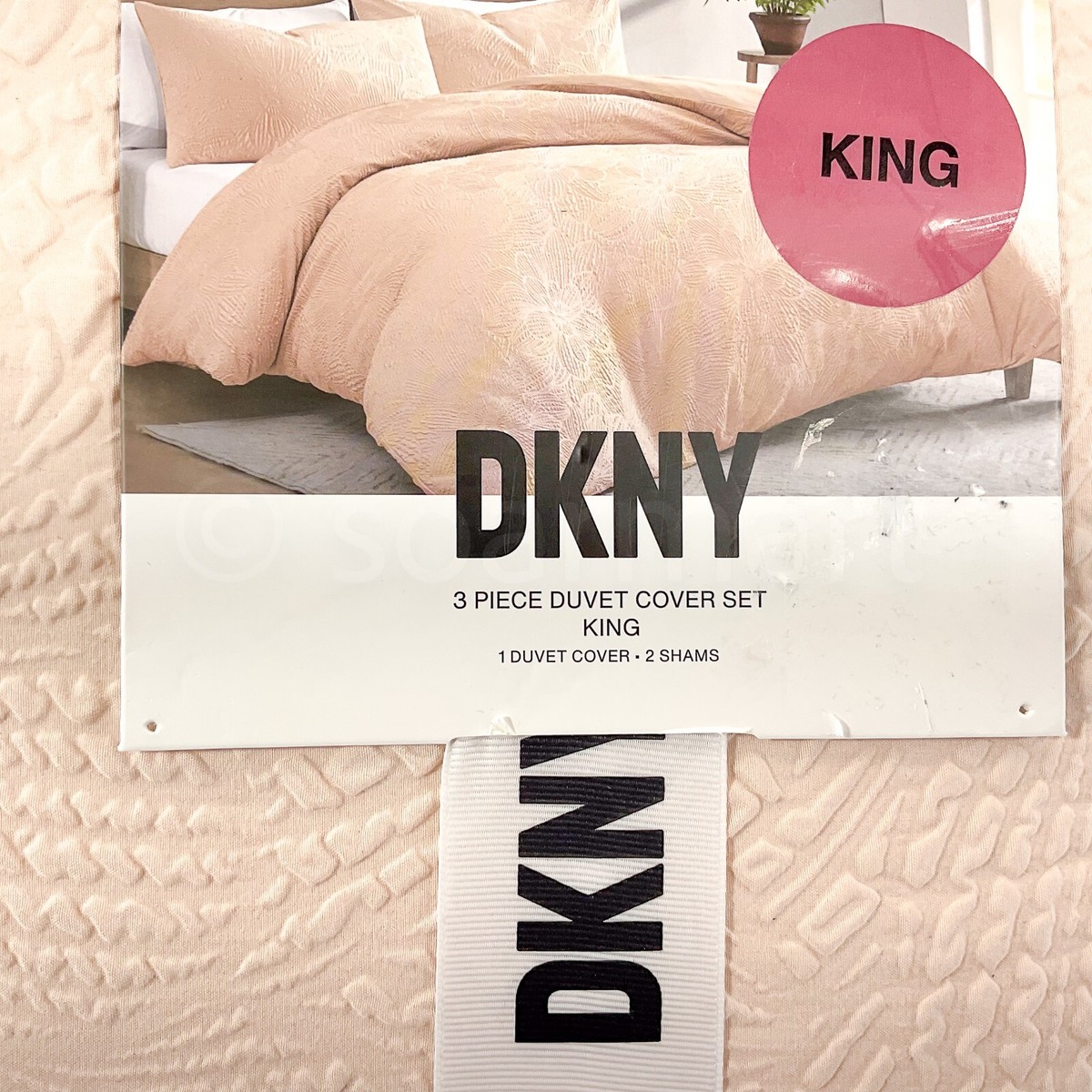 DKNY Home King 3 Pieces Duvet Cover & Sham 107