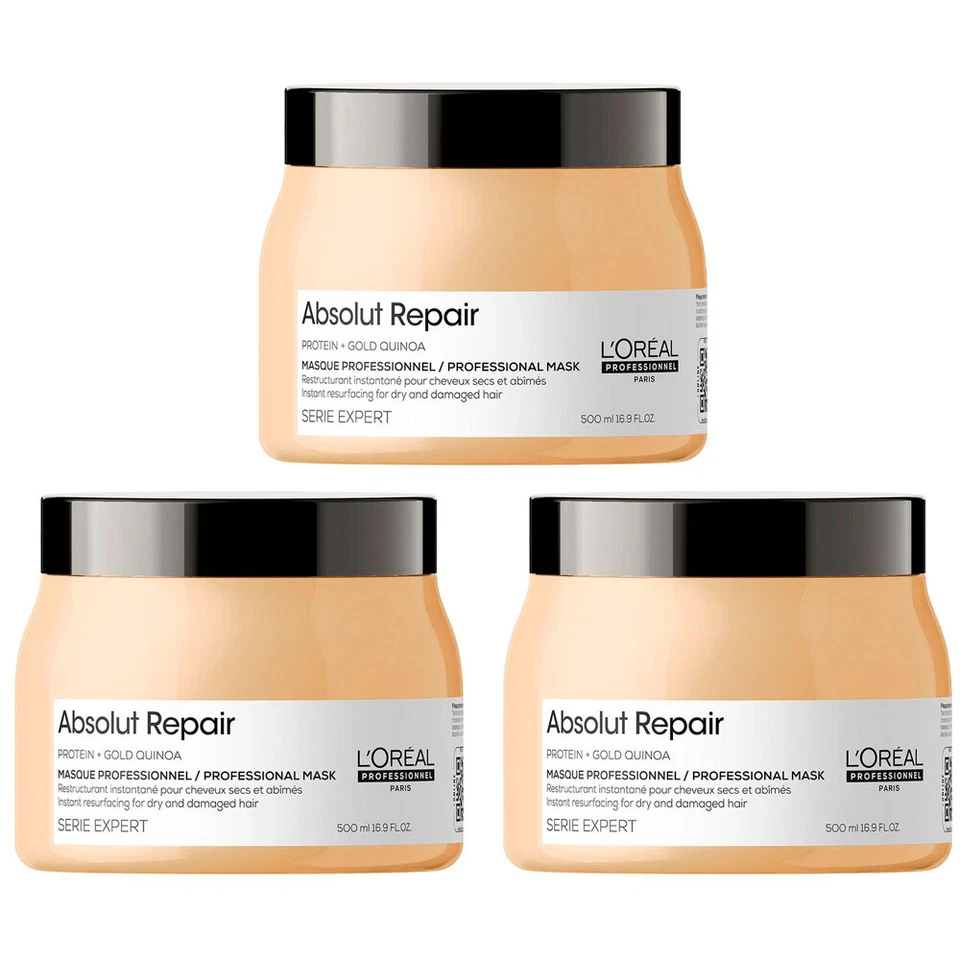 L'ORÉAL PROFESSIONNEL Loreal Serie Expert Absolut Repair Maske 3x 500ml