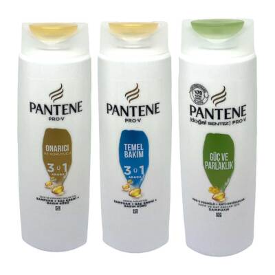 3x Pantene PRO-V Shampoo (3-in-1) nach Sortenauswahl (3x 200ml)