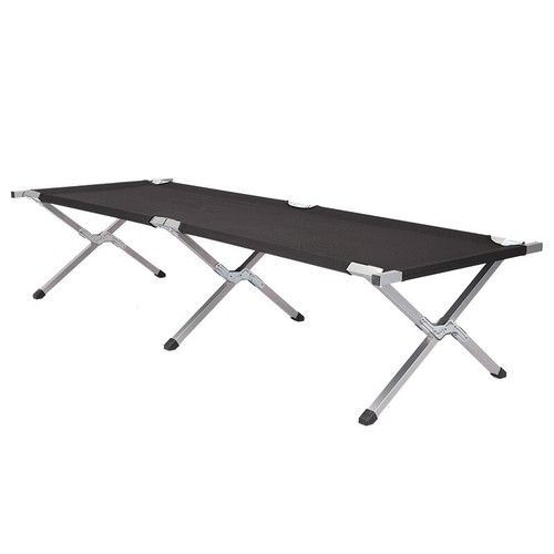 Feldbett Campingbett Klappbett Liege 190cm 150kg Gästebett klappbar Tragebeutel - Bild 13 von 21