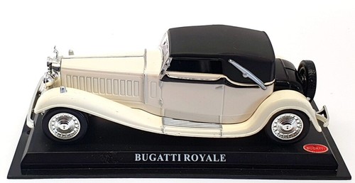 Altaya 1/43 Scale Diecast 31821D - Bugatti Royale - White/Black - Picture 4 of 5