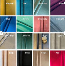 Luxury Velvet Bed Runner Scarf Bedding  REVERSIBLE Home  Hotel Handmade in UK.