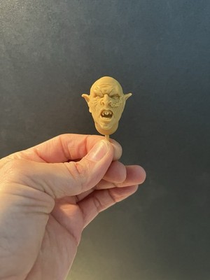lord of the rings toy biz Prototype Orc Head 