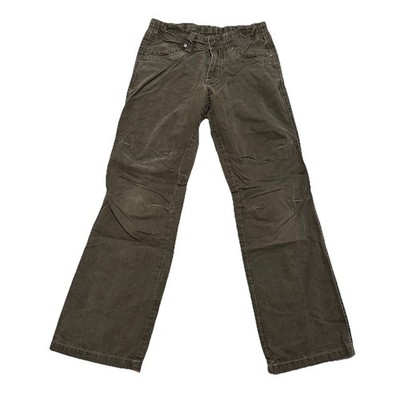 KUHL Revolvr Hiking Outdoors Pants Vintage Patina Dye Youth Boys Size Small 7-8