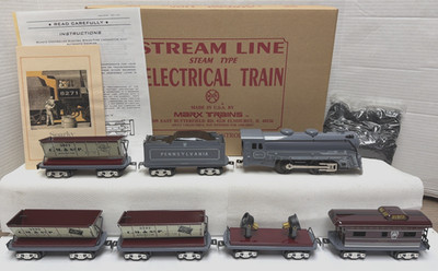 MARX MODERN O-GAUGE 10270 PENNSYLVANIA KEYSTONE COAL DRAG TRAIN SET - MINT- OB