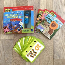 Hot Dots Jr. Lot Dog Pen, 7 Books Number Cards PreK - 1st Grade