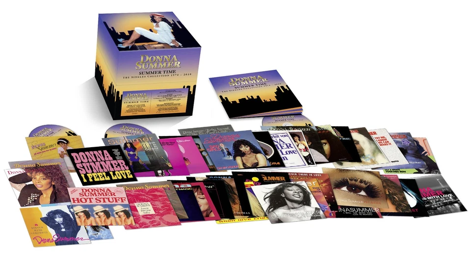 Donna Summer Summer Time: The Singles Coll (CD) (UK IMPORT) (PRESALE 01/30/2026) - Image 2 of 4