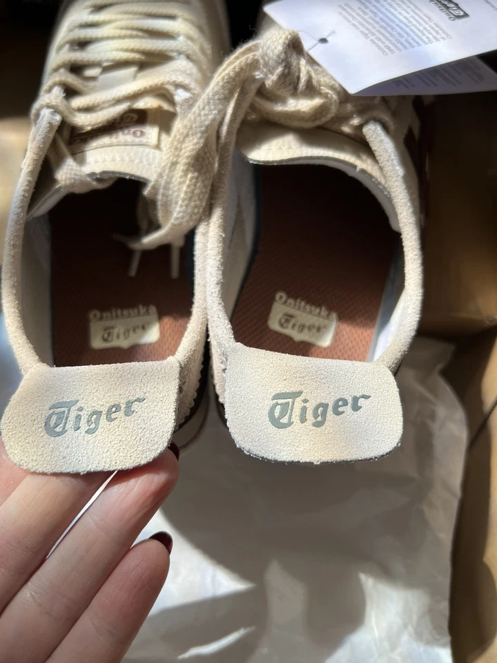 2025 Новый Onitsuka Tiger Мексика 66 бежевый замшевый коричневый новый с коробкой изящный - Изображение 4 из 4