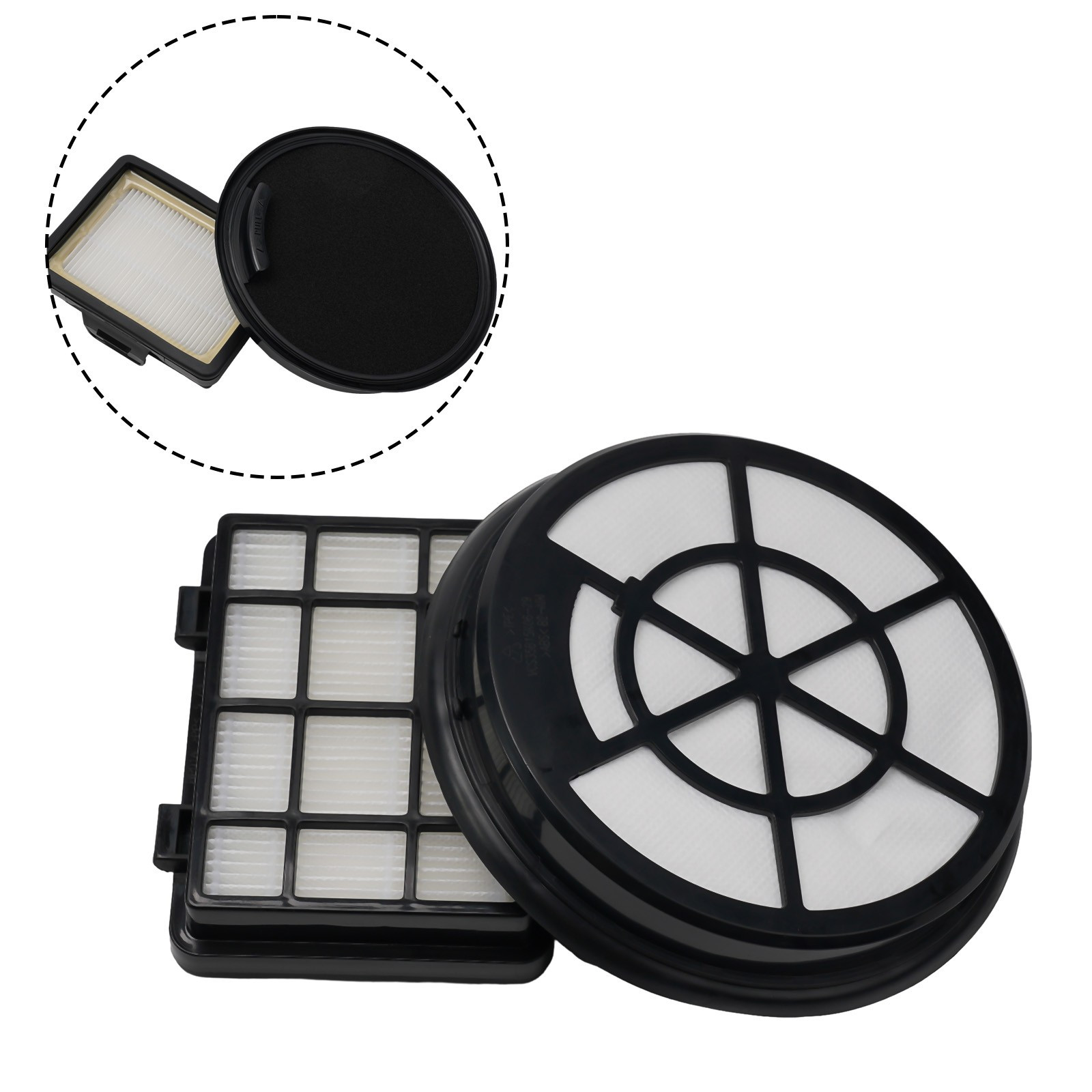 Motor Protect Filter Exhaust Filter Cleaning Parts Replacement Series 2