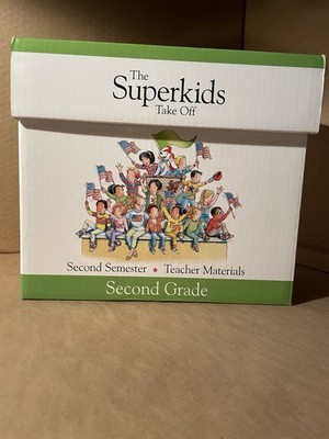 Superkids Take Off, Grade 2, Second Semester, Teacher Materials (Boxed Set) USED