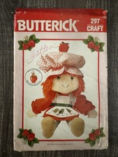 Butterick Pattern 297 Strawberry Shortcake Doll