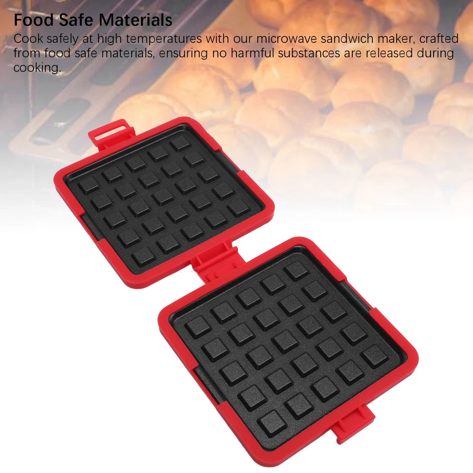 Mikrowellen-Toastgerät Kabellos Nicht Klebend Multifunktional Mikrowellen-S 4J6X - Bild 2 von 4