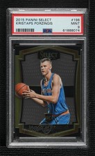 2015-16 Panini Select Premier Level Kristaps Porzingis #196 PSA 9 MINT 5w7