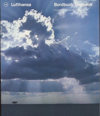 1978 Lufthansa Airlines Logbook