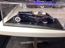 GLM 1/43 1934 Packard 12 model 1108 sport phaeton by LeBaron 12/299 blue