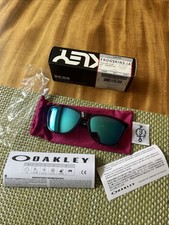 Oakley Sunglasses Frogskins OO9245-C154 Grey Smoke Prizm Sapphire
