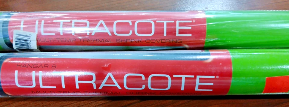 Hangar 9-Ultracote Multi-Temp Thermal Shrink Covering~NIP!~HANU903-APPLE GREEN - Image 2 of 4