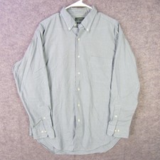 Lauren Ralph Lauren Shirt Mens Large 16 Plaid Button Down Classic Dress Work