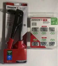 Arrow Heavy Duty Riveter Kit, Professional Pop Rivet Gun with Assorted 120 Ri...